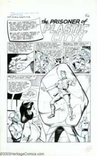Hy Eisman - Original Art for Double-Dare Adventures #2, Complete 5-page Story, "The Prisoner of Plastic - | Heritage