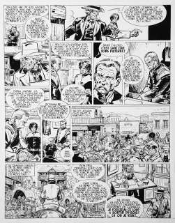 WILSON Colin  - Blueberry la jeunesse  - Planche 8 de l’album Terreur sur le Kansas [...] | Vermot et Associés