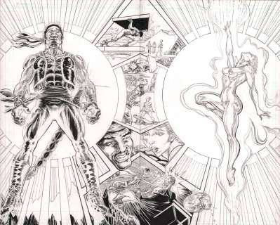 Trevor Von Eeden | Sabre Unpublished Dps | Anthony’s Comic Book Art