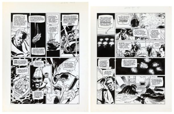 Parras | Lot 109 - Le Lièvre de Mars, planches n°26 et 27 à… | AZ auction