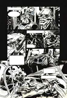 Planche originale 4 de Bloodless : Helluva ride par Sinisa BANOVIC