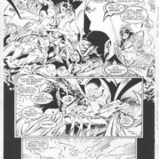 Greg Capullo | ANGELA – ISSUE 2 – PAGE # 1 – ORIGINAL ART PAGE | Greg Capullo