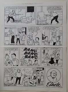 Verhaegen, Marc - Originele pagina (p.6) Suske en Wiske  - Telekinese  - (2000)