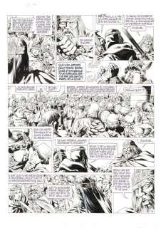 Mitton, Jean-Yves | Original page (p.31)  - Chroniques Barbares 2  - La Loi des Vikings  - (1995) | Catawiki