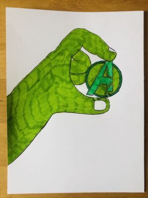 Hulk Original Illustration By Servando Esquer | eBay US (Buy It Now)