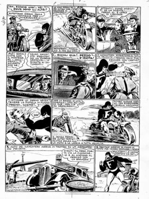 FANTAX : EXCEPTIONNELLE PLANCHE ORIGINALE N°9 DU TOME N°4 DE 1946 PAR CHOTT | eBay Europe (Buy It Now)