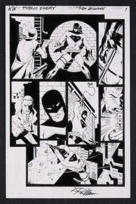Original Art from Big Bang Adventures #37 Page 7 Pencils Inks by Ron Williams | eBay US (Buy It Now)