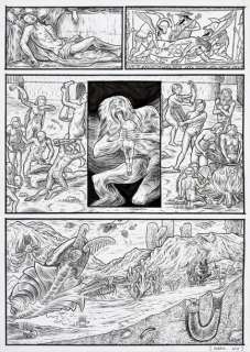 Harder, Jens (1970) | Alpha Encre de Chine sur papier pour cette planche... | Coutau Bégarie