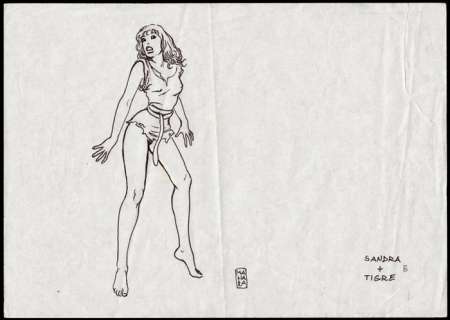 Manara, Milo | Dessin original (p.56)  - Kama Sutra  - (1997) | Catawiki