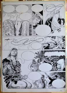 Manara, Milo | original plate "Lo Scimmiotto" (1976) | Catawiki