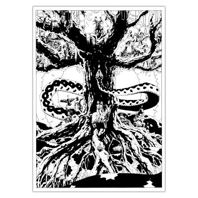 Jérémie Gasparutto | Le chemin derrière la maison - Planche originale 10 | Achetez de l’Art