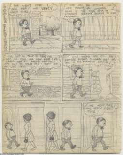 Robert Crumb - Original Art Sketches, "Little Billy Bean" (1962). "Billy" was the alter-ego - | Heritage