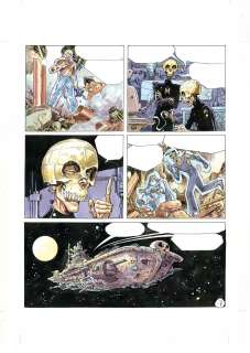 José Ortiz | Burton & Cyb - Traficantes de Armas p.7 (Zona 84) | ECC arte y coleccionismo