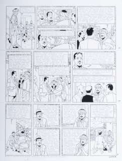 Juillard , André (1948 - 72 Ans) | Planche Originale encre de chine Blake et Mortimer Â«Le Sanctuaire du GondwanaÂ» page 31 Signée Format… | Stanley’s Auction