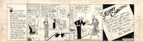 Martin Branner | Winnie Winkle 12/19/1932 Daily | Graphic Collectibles