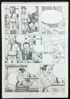 Zaniboni, Sergio | original plate for Tex: â€œPiombo Roventeâ€ | Catawiki