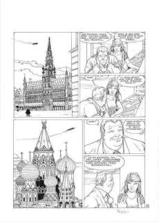 Ferry (Van Vosselen, Ferry) | Original page (p.41)  - Ian Kaledine 9  - Het geheim van kasteel Flambard  - (1990) | Catawiki