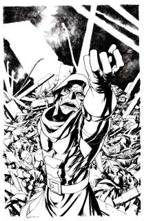 Mike McKone - Secret Wars: Official Guide To the Marvel Multiverse #1 Cover (Famous Dr Doom Secret Wars Cover Revisted!) 2015