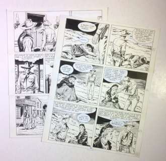 Nicolã², Erio | 2x original plates for Tex no. 203 (1977) | Catawiki