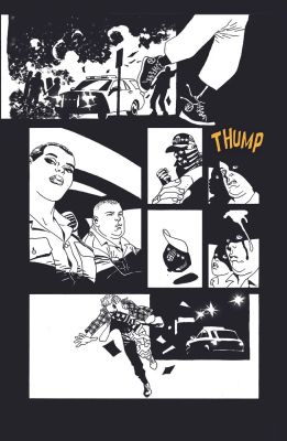 Eduardo Risso | 100 Bullets (U.S anger) issue 1, page 9 | NRisso Art