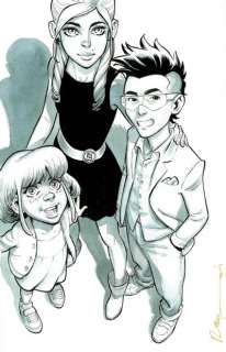 Mathieu Reynès - lot 467 - Harmony, dessin original Ã  l‘encre de chine et au…