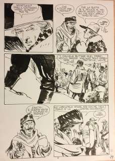 Milazzo, Ivo - original plate Ken Parker no. 35 "Il sentiero dei giganti" | Catawiki