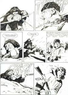 Milazzo, Ivo - original plate "Ken Parker - Caccia di sangue" (1993) | Catawiki