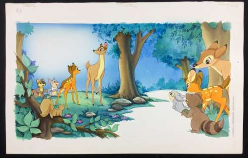 Spagnoli, Cristina - illustration "Bambi" | Catawiki