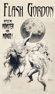 Flash Gordon “Battles the Monster from Mongo”. | Profiles in History