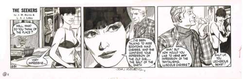 Burns, John M. - Original strip - The Seekers - [1968] | Catawiki