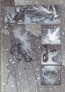 VARANDA - Lot 111 - ALBERTO VARANDA La Mort vivante, Glénat 2018 Planche originale n° 57. Signée. Encre...