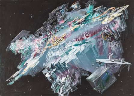 De Gaspari Giorgio - "Asteroide di ghiaccio", 1981 | Finarte