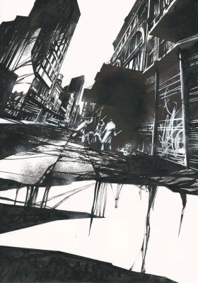 Danijel Zezelj | Starve, issue 07 Planche 09 | Galerie Glénat