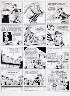 Morris (Studios) | Lucky Luke, planche n°7 de l’épisode "La Ballade… | Banque Dessinée