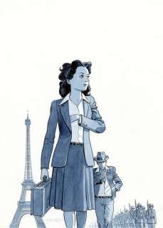 Dominique Bertail - Madeleine, Résistante - Cahiers, tome 3 - couverture originale