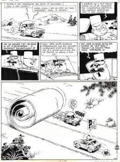AZARA Jo-El - Planche originale de TAKA TAKATA Gag NÂ°208 Sakolpa par Jo-El AZARA