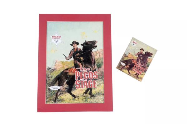 Lot 463 - Cover artwork for Wild West Picture Library No. 17 | misc / divers