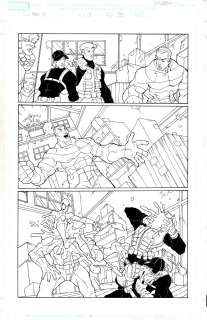 Logan Lubera | Marvel Age Spider-Man 18 Pg 14 - Sandman | TDArt