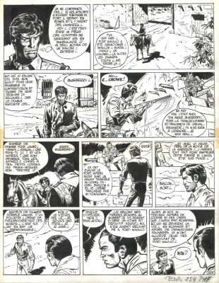 Lot 69 - GIRAUD (1938-2012). Blueberry. Tonnerre à l’Ouest. | HVMC