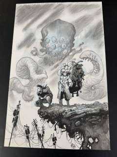 Eric Powell | Once Upon a Time At the End of the World Issue 1 Page Cover | RGLArt