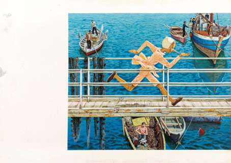 Sergio (Romano Rizzato) – "Le avventure di Pinocchio (The Adventures of Pinocchio)", | Urania Casa d’Aste