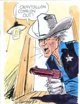 Vic Carrabitta | Vic Carrabitta - Western Color - Signed | Anthony’s Comic Book Art
