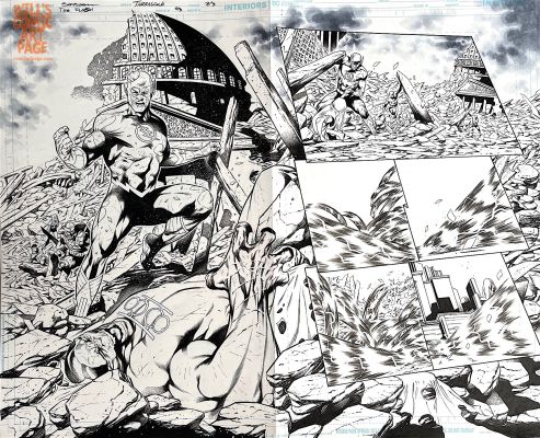 Rafa Sandoval Jordi Tarragona | Flash 754 Double Spread (Dc, 2020) Reverse-Flash Task Force | Will’s Comic Art Page