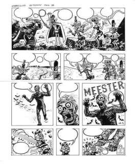 Brugman, Gideon - Original page (p.38) - Ambrosius - De Mummie - (2004) | Catawiki