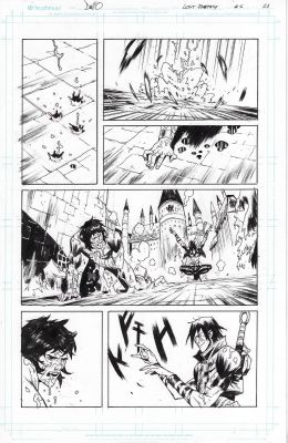 Maxi Dallo | Lost Fantasy Issue 05 Page 21 | Splash Page