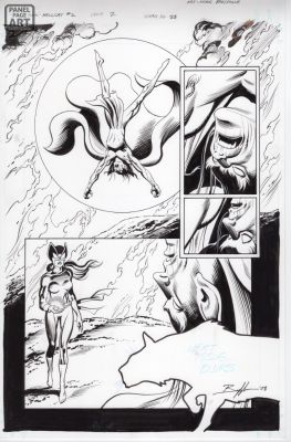 Norm Breyfogle | Hellcat 2 Page 23 | Panel Page Art