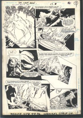Trevor Von Eeden | Von Eeden Green Lantern - a World in Turmoil Issue Green Lantern Corps Annual # 2 Page 2 | Koch Comic Art