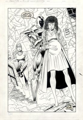 Paul Abrams Rodney Gates | Prototype - 1995 Ultraverse / Malibu Issue 18 Page 24 | Catskill Comics