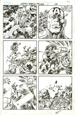 Erik Larsen | Captain America: the End Issue 1 Page 28 | Albert Moy