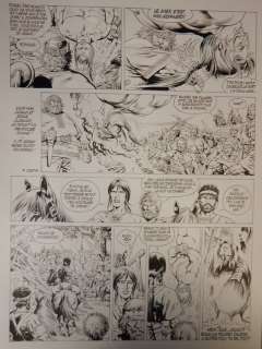 Mitton, Jean-Yves - Original page (p.17) - Vae Victis! 7 - Yorc, de acrobaat - (1997) | Catawiki